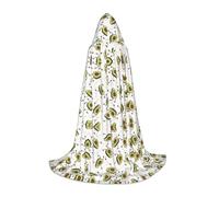 UVBDF Disfraz de aguacates renacentistas, con capucha, para adolescentes, gótico, medieval, cosplay, teatro