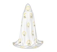 UVBDF Disfraz de la bandera del estado de Rhode Island con capucha para adolescentes, gótico, medieval, cosplay, teatro, disfraz de teatro