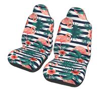 UVBDF Flamingo Bird Accessories - Juego de 2 fundas universales para asientos de coche, camiones, SUV