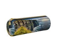UVBDF Ireland Outdoors County Clare The Cliffs - Estuche escolar para artículos de papelería, bonito soporte para lápices para niños y niñas, estuche de regalo para niños, White, Talla única
