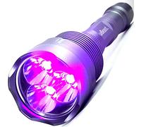 uvBeast Linterna UV de luz negra V3 de 385 a 395 nm, LED de banda ancha triple mejorada de alta potencia, ideal para uso profesional/comercial, stock de EE. UU., diseño del Reino Unido