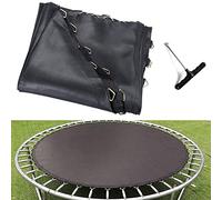 UVCMDUI Alfombrilla de Cama Elástica, Lona de Salto de Reemplazo para Trampolín con Diametro de 183 244 305 366 396 427 cm, Rebote, Resistente al Agua,6ft 183cm 36 Rings