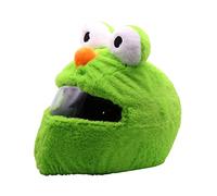 UVCMDUI Cubre Casco Moto, Funda de Casco de Motocicleta Divertida, Funda para Casco Moto, Funda Protectora para Casco de Moto Divertida para Casco Completo de Moto (Sin Casco),Verde