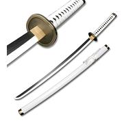 Uvency Espadas de anime de bambú para cosplay, Roronoa Zoro, Wado Ichimonji, Shusui, Kitetsu, Yubashiri, textura original del anime, para juego de rol y colección de One Piece