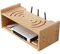 Uvency Estante Flotante Gabinete de Tv Montado en la Pared Decodificador Montado en la Pared Estante Del Enrutador Soporte de Fondo Consola de Tv Soporte de Tv Soporte de Exhibición/a / 50Cm/30Cm a/