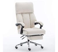 Uvency Silla de Escritorio de Oficina Silla de Estudio Silla de Computadora Silla de Oficina, Silla de Jefe Reclinable para el Hogar, Silla Giratoria Cómoda, Asiento Elevador para Juegos