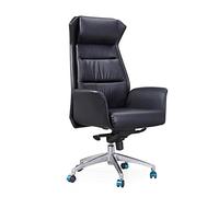 Uvency Silla de Escritorio de Oficina Silla de Jefe Ergonómica Silla de Oficina, Silla de Computadora de Estudio en el Hogar, Silla de Empresa de Cuero Muebles de Oficina/B
