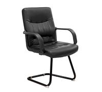 Uvency Silla de Escritorio de Oficina Sillas Silla de Computadora Silla de Oficina, Silla Trasera de Taburete Silla de Jefe de Hogar Asiento de Proa, Silla de Escritorio Cómoda Sedentaria