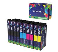 UVETEQ 29XL Cartuchos de Tinta Compatible con Epson 29XL 29 XL para Epson Expression Home XP-235 XP-245 XP-247 XP-255 XP-257 XP-335 XP-342 XP-352 XP-355 XP-432 XP-435 XP-445 XP-452 XP-455 (Pack 10)