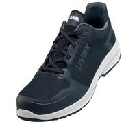 Uvex 1 calzado deportivo de seguridad S1 SRC ESD - Negro - Ancho 14 / Extra Ancho, Negro , 52 EU