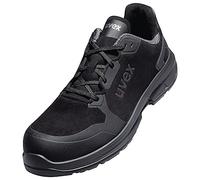 Uvex 1 calzado deportivo de seguridad S3 SRC ESD - Negro - Ancho 14 / Extra Ancho, Negro , 50 EU