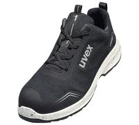 Uvex 1 Calzado Deportivo S1 FO SC SR de Seguridad para Hombre y Mujer, Zapatos de Trabajo ESD, Ligeros, Transpirables, Antideslizantes, Puntera Protectora sin Metal y Suela cómoda