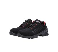 Uvex 1 par de zapatos bajos S2 - Zapatillas de seguridad para zonas ligeras - Deportivas, ligeras y flexibles, negro/rojo, 41 EU