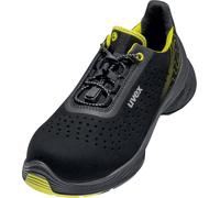 Uvex 1 G2 Halbzapatos S1 68438 Negro, Amarillo (68438) 41 (Weite 10)