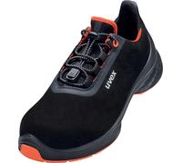 Uvex 1 G2 Halbzapatos S2 68498 Negro, Rojo (68498) 49 (Weite 14)
