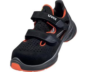 Uvex 1 G2 Sandalias S1 68488 Negro, Rojo (68488) 37 (Weite 10)