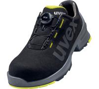 Uvex 1 Halbzapatos S2 65668 Negro, Amarillo (65668) 45 (Weite 11)