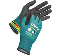 Uvex 1 par Bamboo TwinFlex D xg - Guantes de trabajo resistentes al corte - Talla 12 / XXL