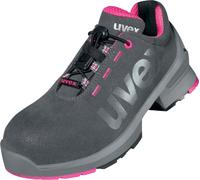 Uvex 1 Señoras Halbzapatos S2 85628 Gris, Rosa (85628) 39 (Weite 11)