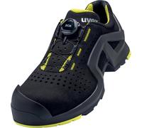 Uvex 1 Soporte Halbzapatos S1P 65682 Negro, Amarillo (65682) 41 (Weite 10)