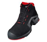 Uvex 1 X-tended Support Bota de Seguridad S3 SRC | Zapato Profesional de Trabajo | Punta Antiaplastamiento de Composite | Negro