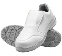 Uvex 1 Zapatillas de Trabajo Sport Hygiene S2, para el Cuidado y la Cocina, para Hombre y Mujer., Color Blanco, Talla 43 EU