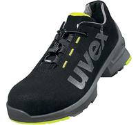 Uvex 1 Zapato Profesional de Seguridad S2 SRC | Zapatilla Deportiva de Trabajo | Punta Antiaplastamiento de Composite | Negro