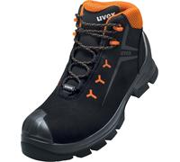 Uvex 2 Botas S3 65252 Negro, Naranja (65252) 42 (Weite 11)