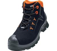 Uvex 2 Botas S3 65292 Negro, Naranja (65292) 43 (Weite 14)