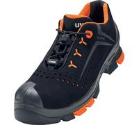 Uvex 2 Halbzapatos S1P 65012 Negro, Naranja (65012) 41 (Weite 11)
