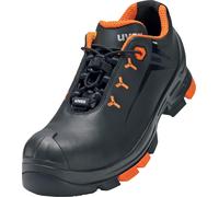 Uvex 2 Halbzapatos S3 65022 Negro, Naranja (65022) 35 (Weite 11)