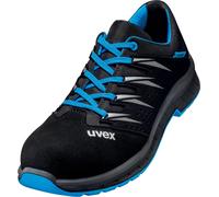 Uvex 2 Trend Halbzapatos S1 69378 Azul, Negro (69378) 45 (Weite 11)