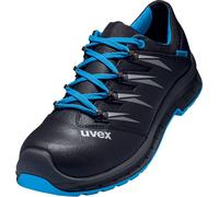 Uvex 2 Trend Halbzapatos S3 69342 Azul, Negro (69342) 44 (Weite 12)