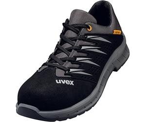 Uvex 2 Trend - Zapatillas de trabajo para hombre y mujer (puntera de acero), color Gris, talla 44 EU