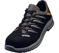 Uvex 2 Trend - Zapatos de trabajo S1 para hombre y mujer - con puntera de acero, color Gris, talla 50 EU