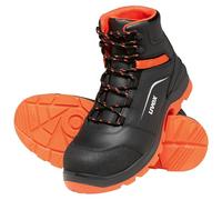 Uvex 9507249, Ankle Boot Unisex Adulto, Naranja Negro, 49 EU