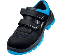 Uvex 2 Xenova® Sandalias S1 95538 Negro, Azul (95538) 38 (Weite 11)