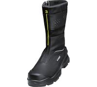 Uvex 3 botas de invierno con cremallera S3L FO CI SC SR Zapatos de seguridad Botas de seguridad Impermeables Ancho 11, Negro , 41 EU