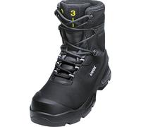 Uvex 3 botas de invierno S3L FO CI SC SR Botas de seguridad Botas de seguridad Impermeables Ancho 11, Negro , 43 EU