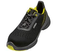 Uvex 68430 - Zapatos de seguridad perforados - S1 SRC - Amarillo - Negro - Ancho 14 - Extra ancho, amarillo negro, 52 EU Weit