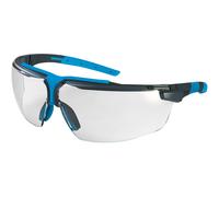 Uvex 9190.275 i-3 Seguridad Gafas - Antracita/Azul Frames - Lente Transparente