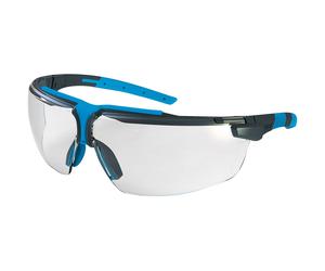 Uvex 9190.275 i-3 Seguridad Gafas - Antracita/Azul Frames - Lente Transparente
