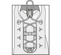 Uvex Accesorios Cordones elásticosrsenkel Mit Cierre rápidorschluss 95912 Weite