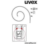 Uvex Accesorios Cordones elásticosrsenkel Mit Cierre rápidorschluss 95912 Weite