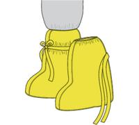 Uvex Accessoires Cubrezapatos desechablesrstiefel 8951 30 pares Blanco-42-46 EUR 42