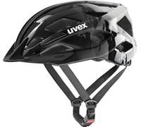 uvex Air Wing 2 - Casco de Bicicleta Ligero niños Unisex - Ajuste de Talla individualizado - ventilación optimizada - Warm Grey-Black - 52-57 cm