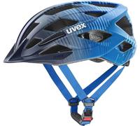 uvex Air Wing 2 CC - Casco de Bicicleta Ligero niños Unisex - Ajuste de Talla individualizado - ventilación optimizada - Dusk-Bubble Blue Matt - 52-57 cm
