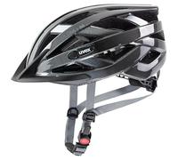 uvex Air Wing Casco de Bicicleta, Adultos Unisex, Grey-Black, 56-60 cm