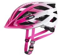 uvex Air Wing Casco de Bicicleta, Unisex-Adult, Pink-White, 52-57 cm