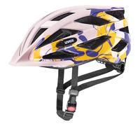 uvex Air Wing Casco de Bicicleta, Unisex-Adult, Powder-Liquids, 52-57 cm